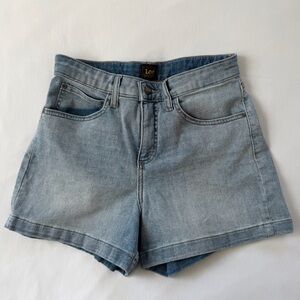 Lee Women's Light Blue Jean Shorts